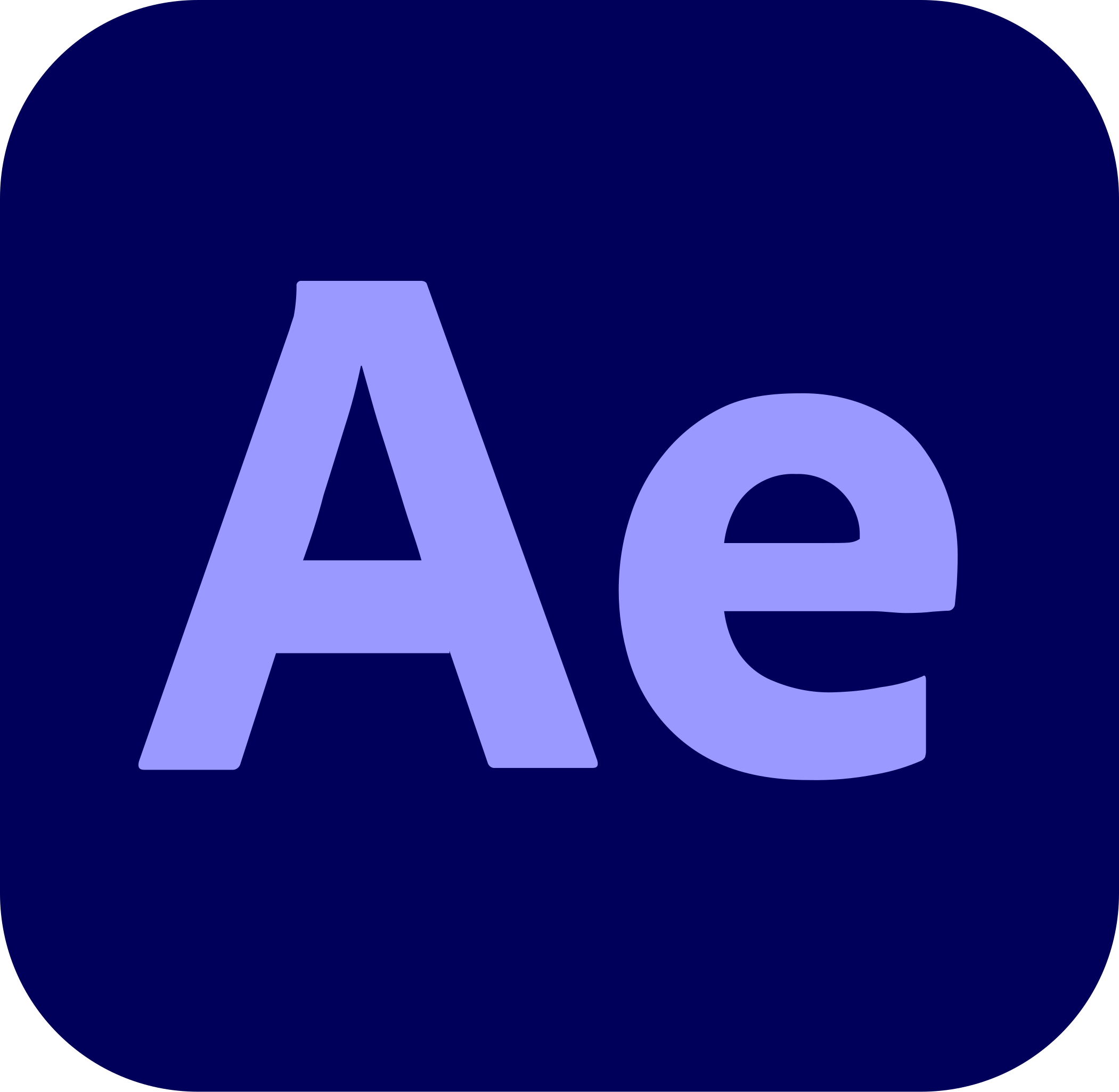 After Effects Logo Icon